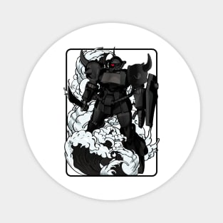 Black Zaku Magnet